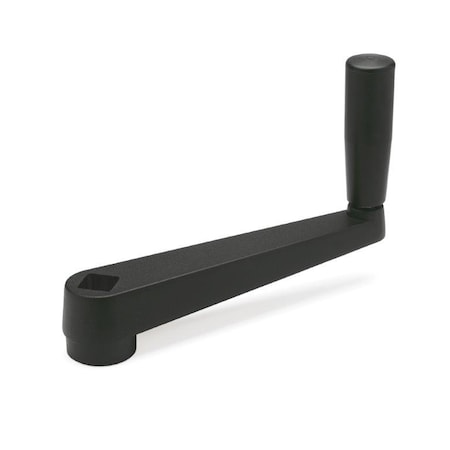 J.W. Winco GN471.1-64-V10 Square Crank Handle Zinc 10QX26